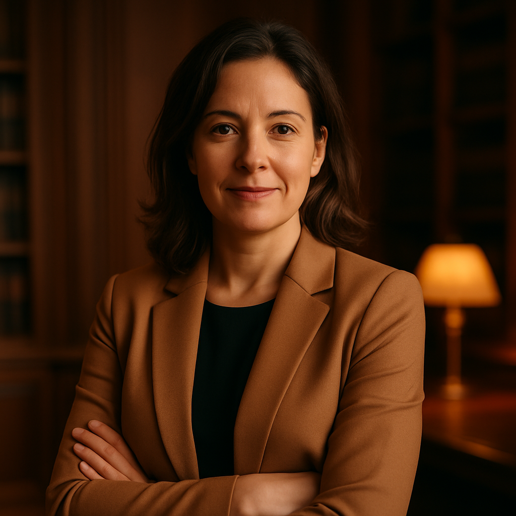 Sarah Whitfield, senior litigation paralegal and guest speaker, in a law office